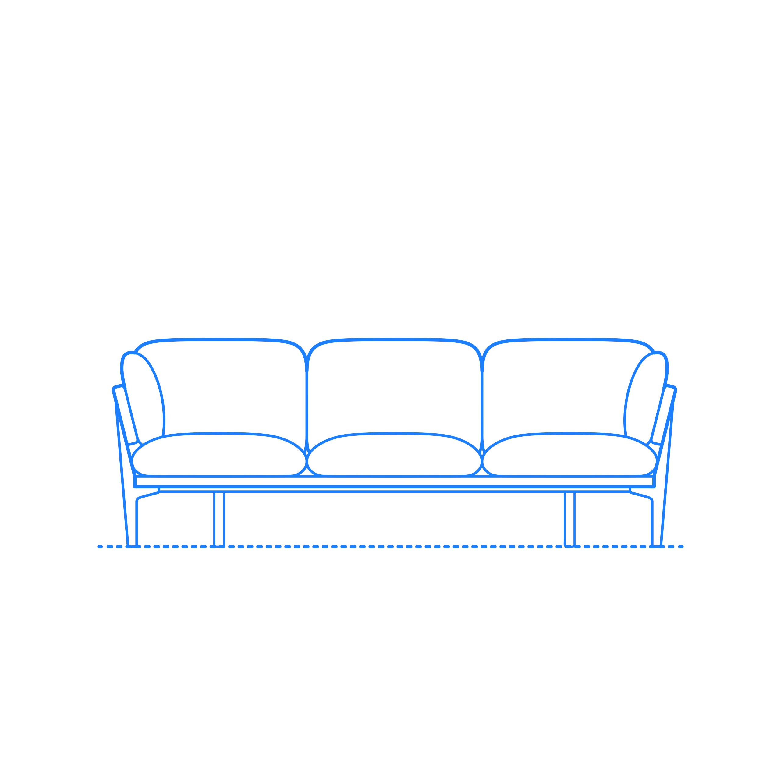 Furniture Couches Sofas Floyd 3 Seater Sofa Sticker Svg Vector Free Vectors